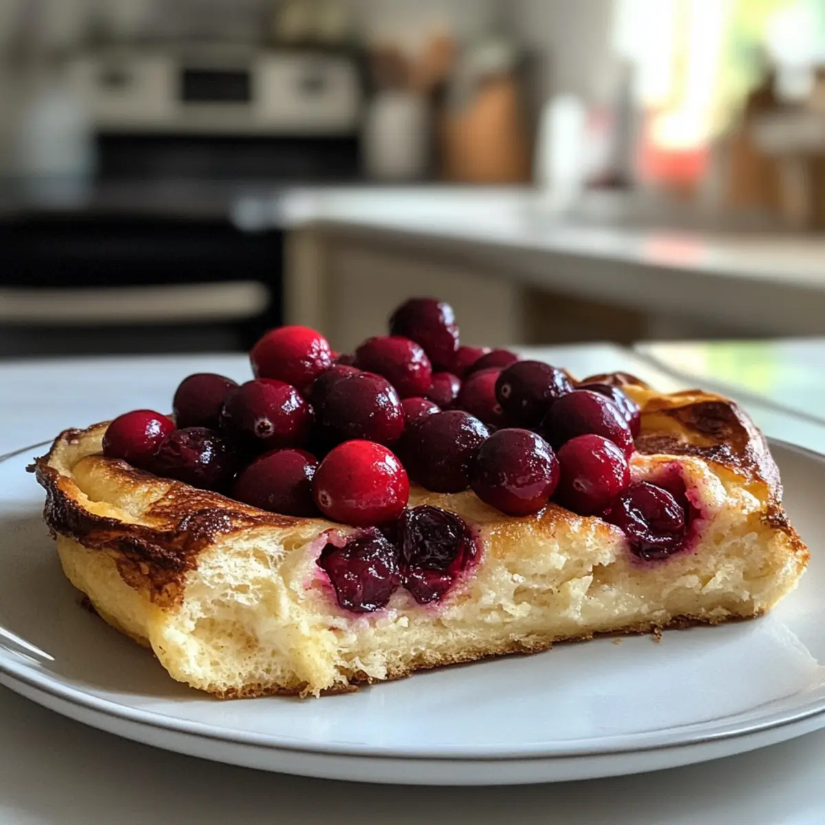 Five Spice Cranberry Dutch Baby