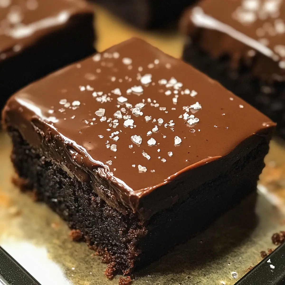 Brownie Petit Fours
