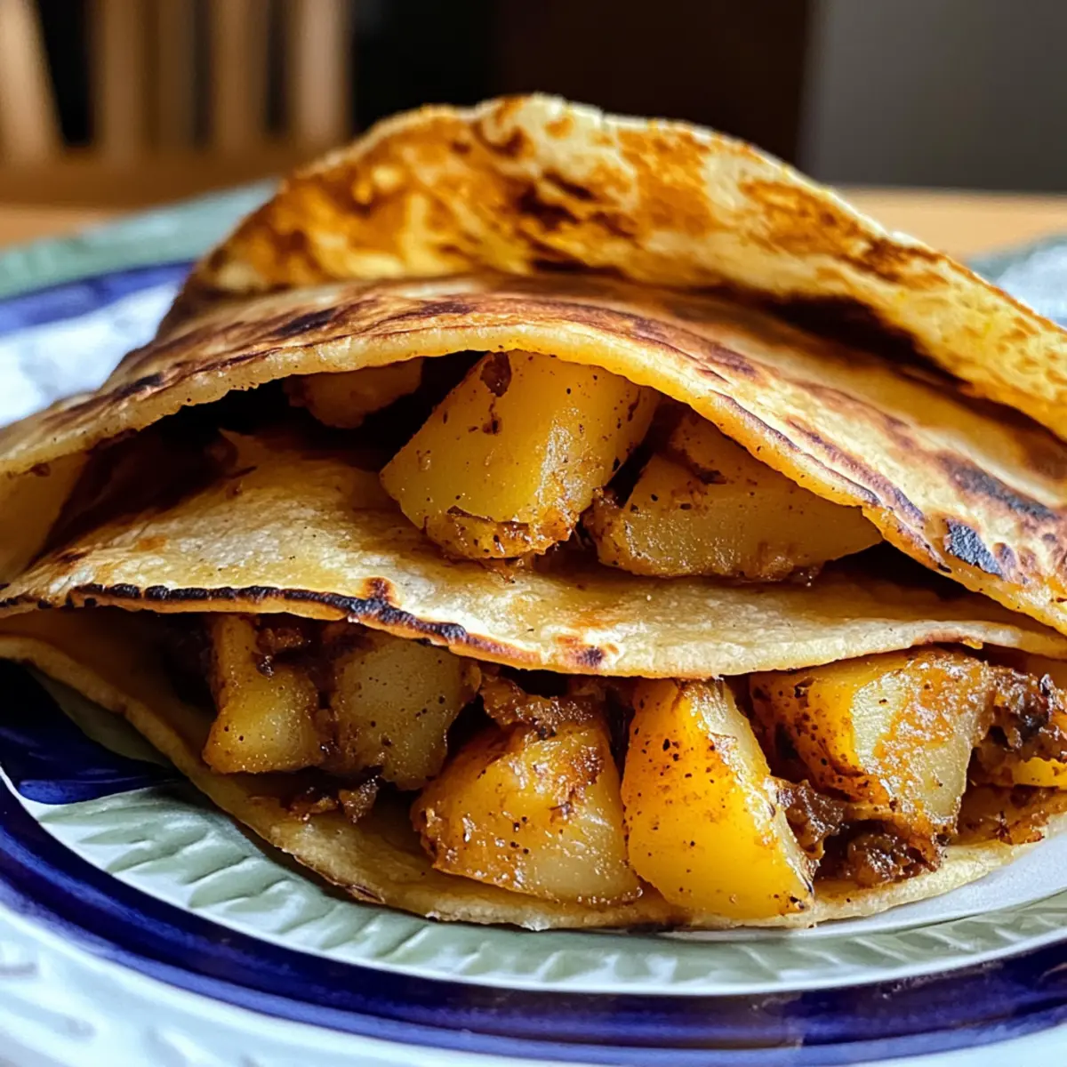 Crispy Potato Tacos