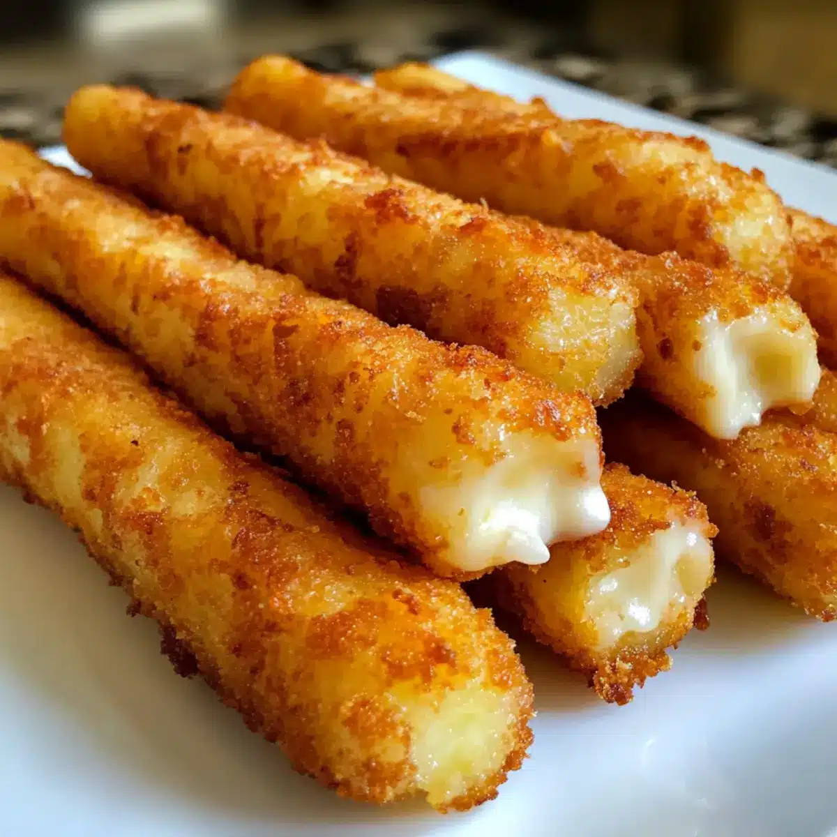 Crispy Hungarian Potato Cheese Sticks