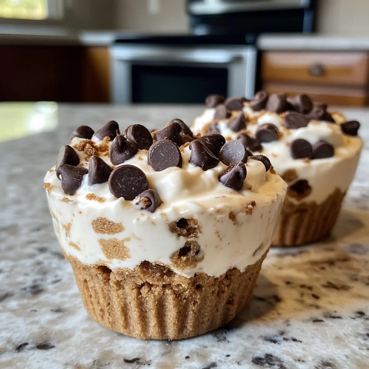 High Protein Yogurt Cookie Dough Cups