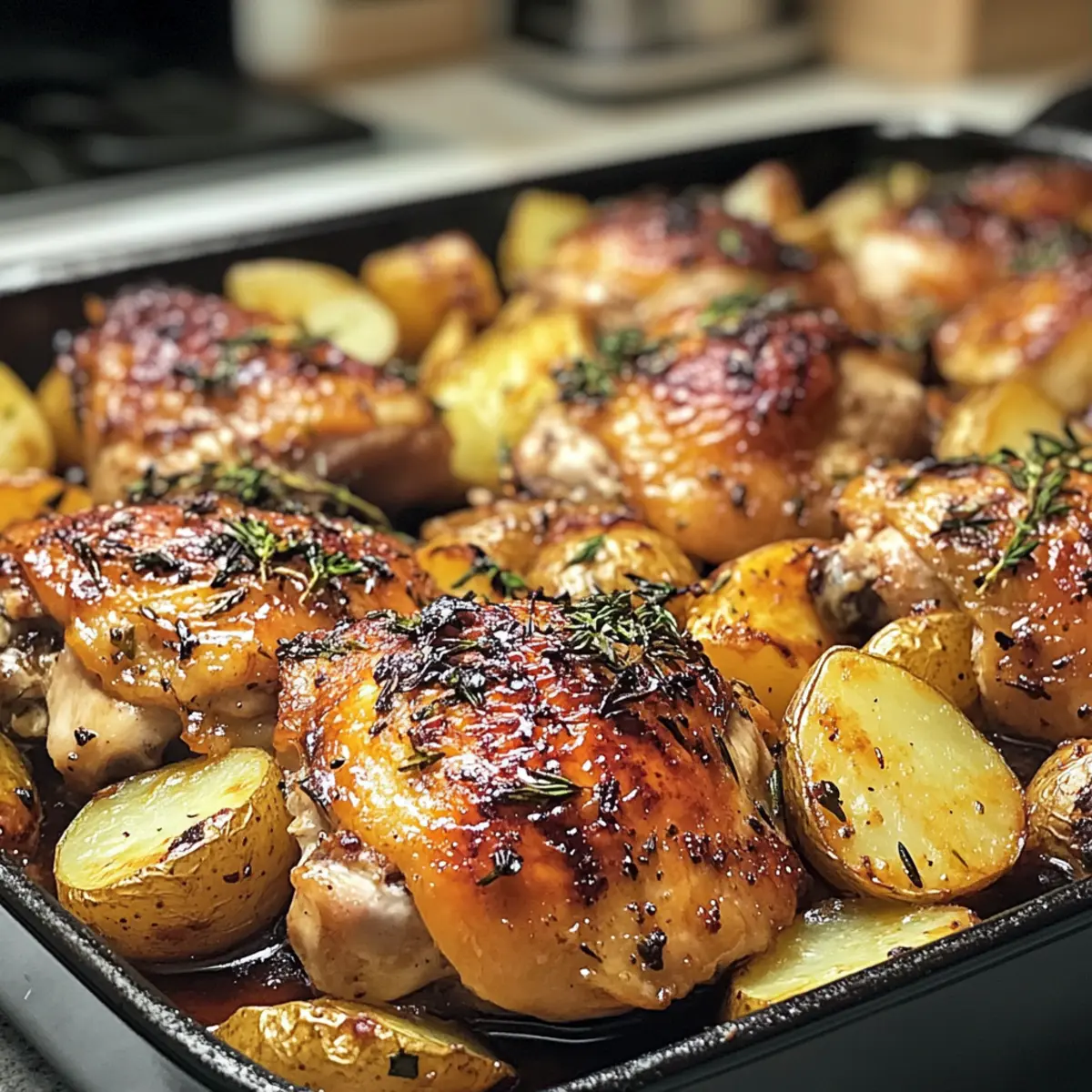 Rosemary and Thyme Chicken Thighs