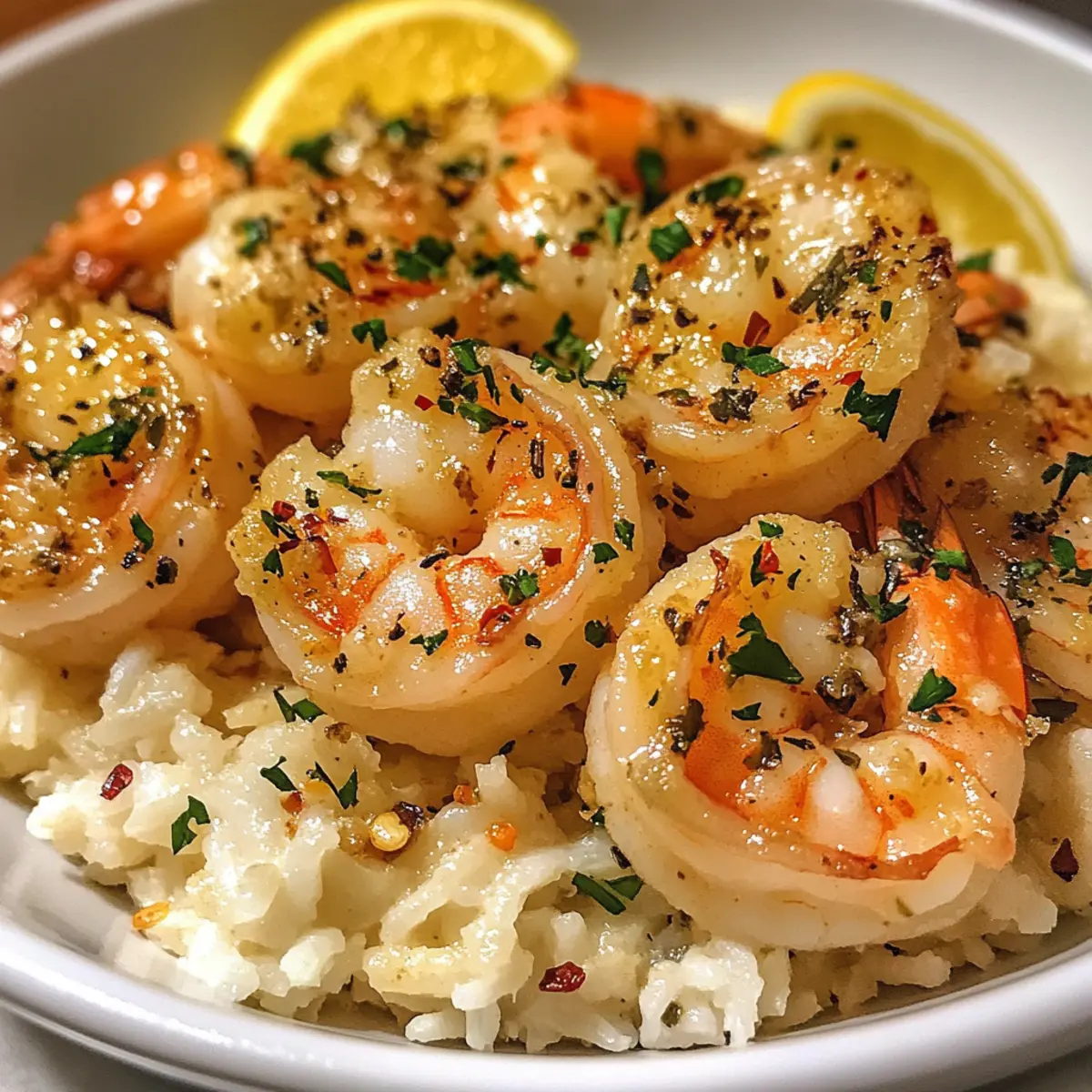 Creamy Garlic Butter Shrimp