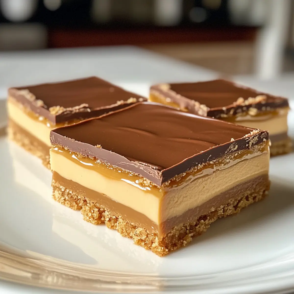 Biscoff Millionaires Shortbread