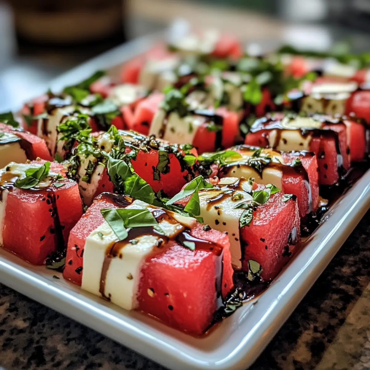 Watermelon Caprese