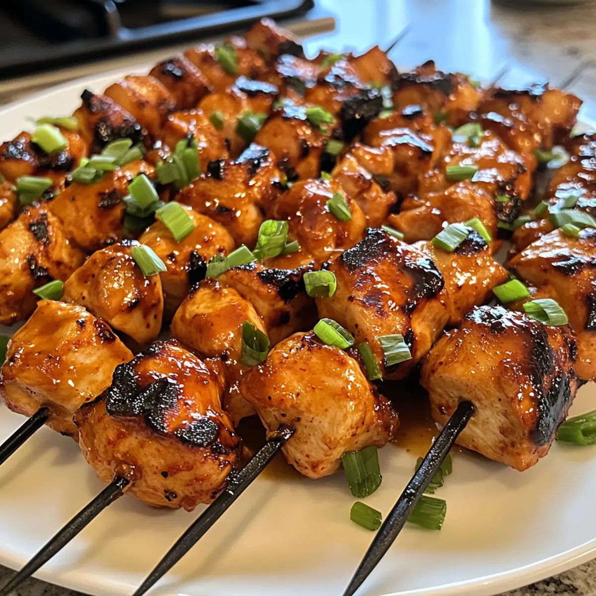 Korean Chicken Skewers