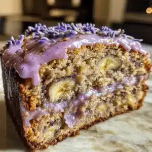 Heavenly Lavender Banana Bread