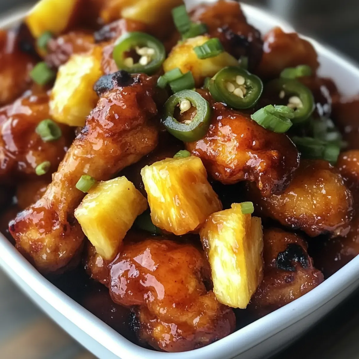 Sweet Jalapeno Pineapple Boneless Wings