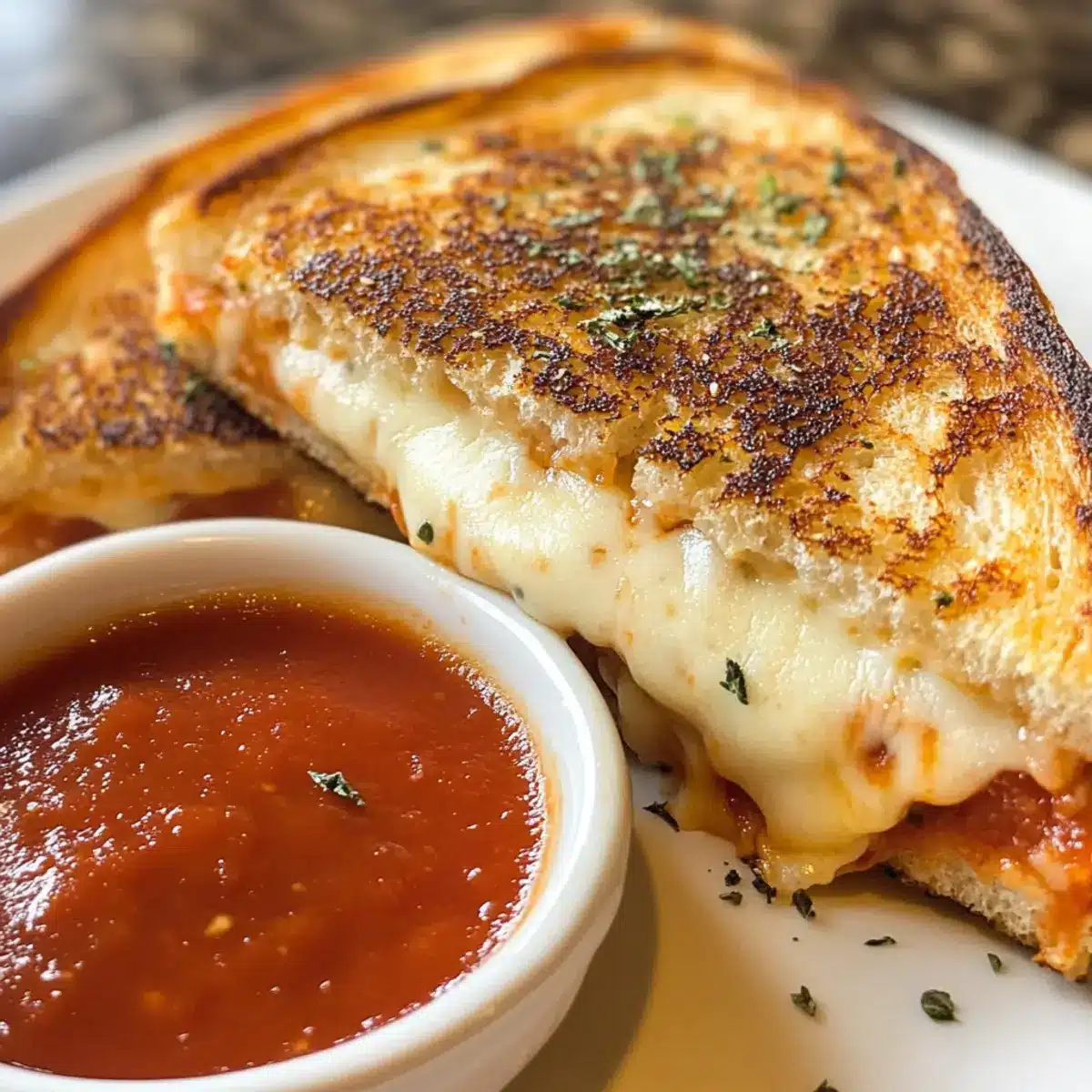 Pizza Grilled Cheese
