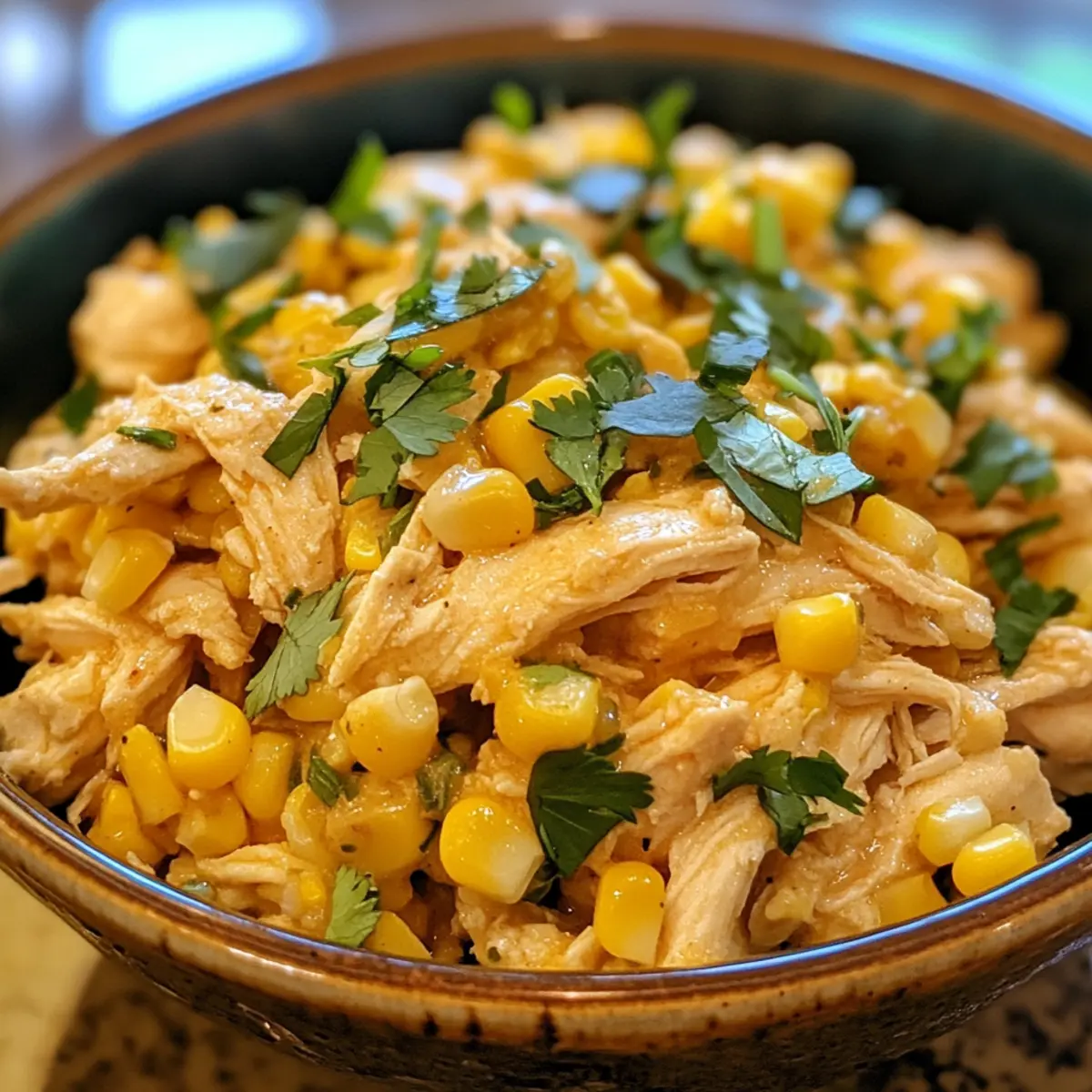 Slow Cooker Street Corn Chicken
