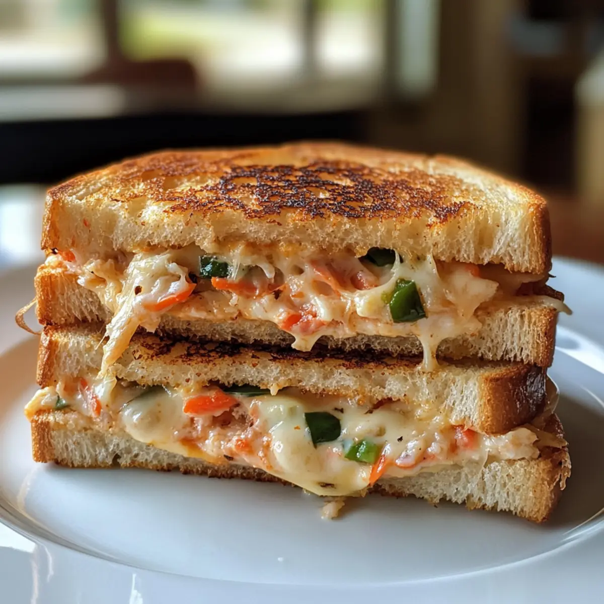 Volcano Roll Grilled Cheese