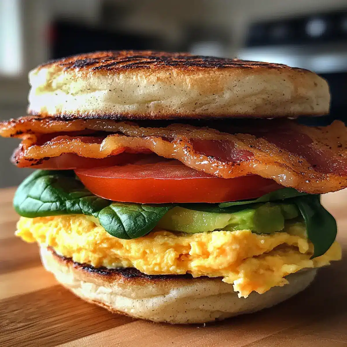 Breakfast Sandwich with Avocado