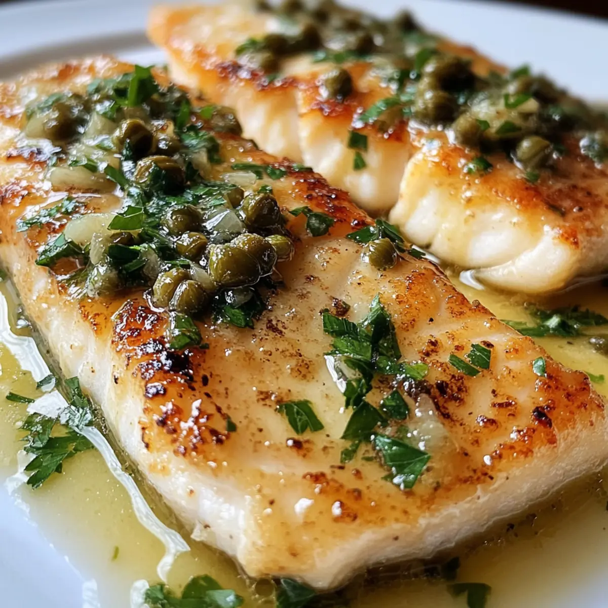 25-Minute White Fish Piccata with Zesty Lemon Caper Sauce