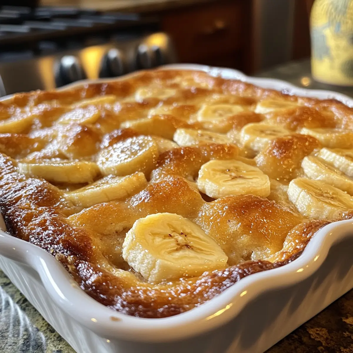 Southern Banana Cobbler
