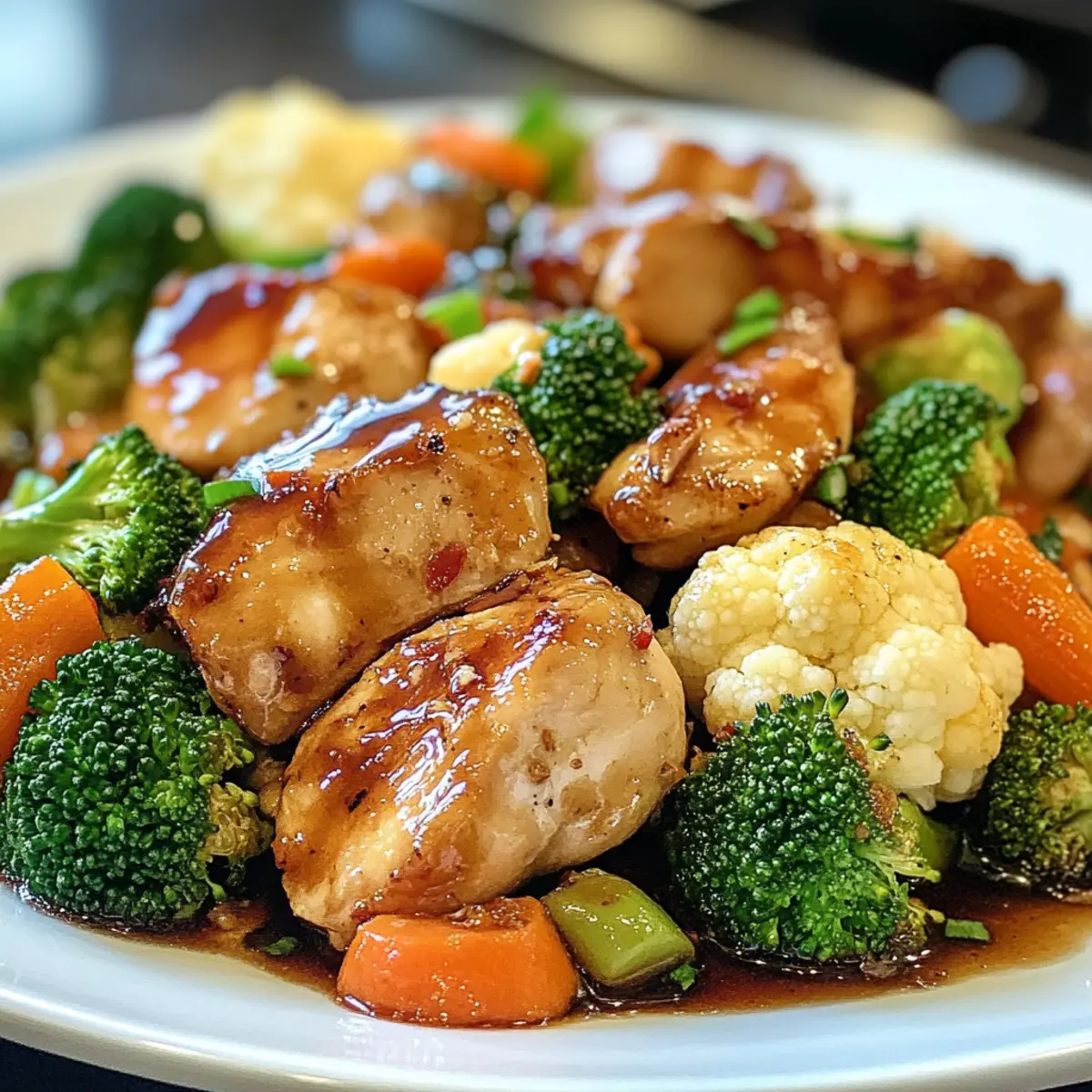 Sweet Chili Roasted Chicken and Vegetables