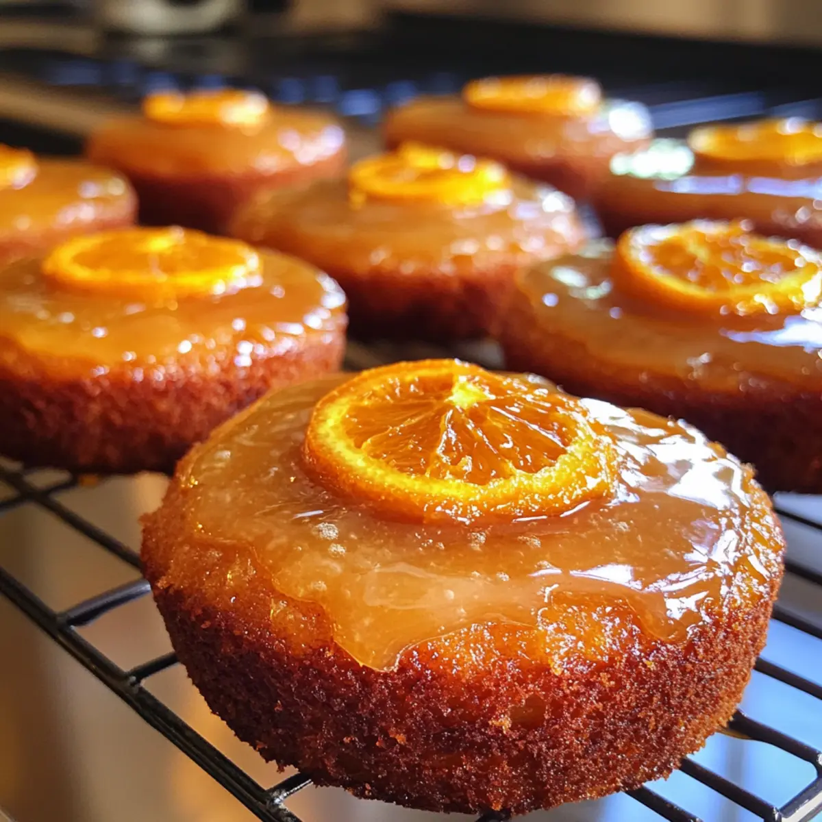 Orange Honey Cakes