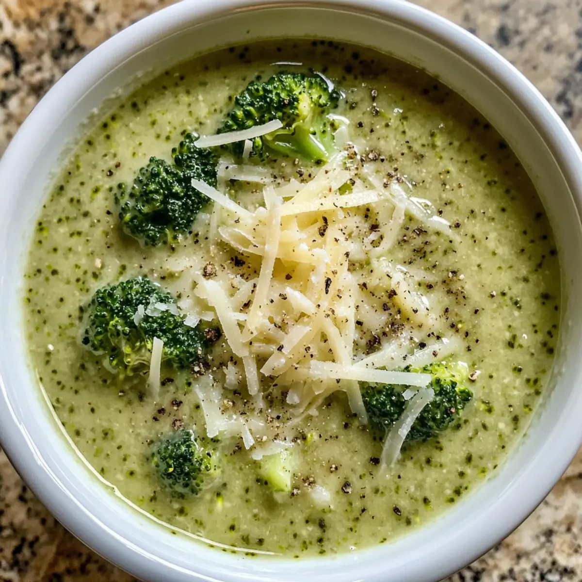 Garlic Italian Broccoli Soup