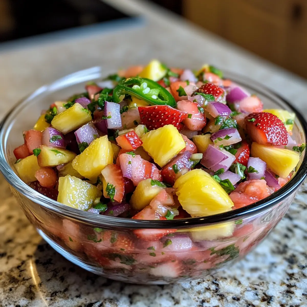 Strawberry Pineapple Salsa