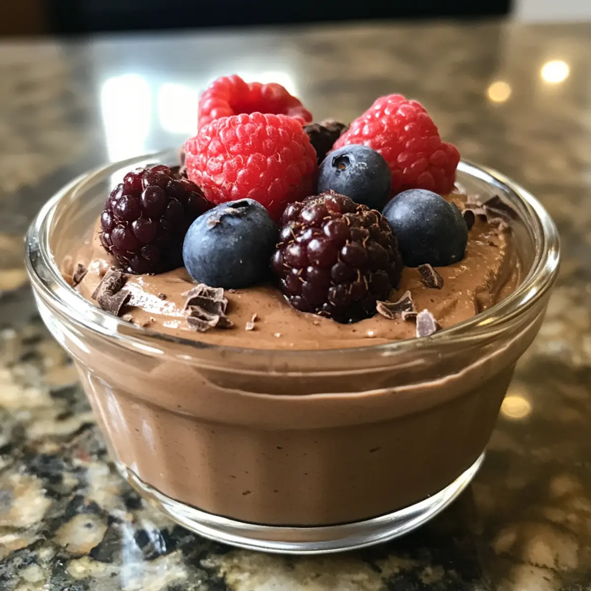 Greek Yogurt Chocolate Mousse