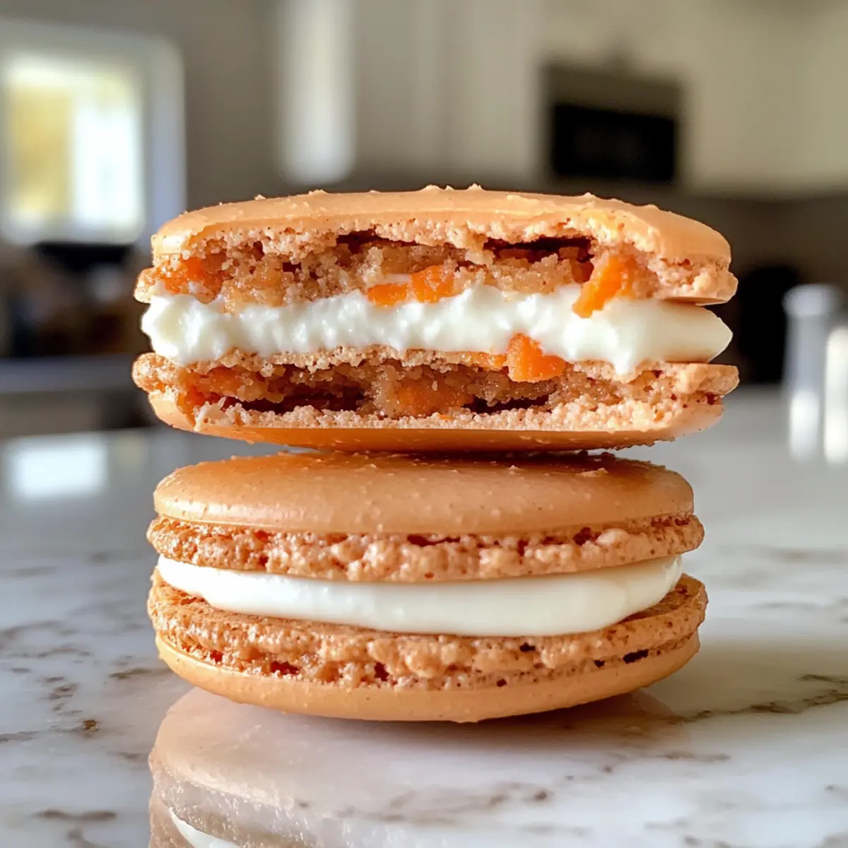 Carrot Cake Macarons
