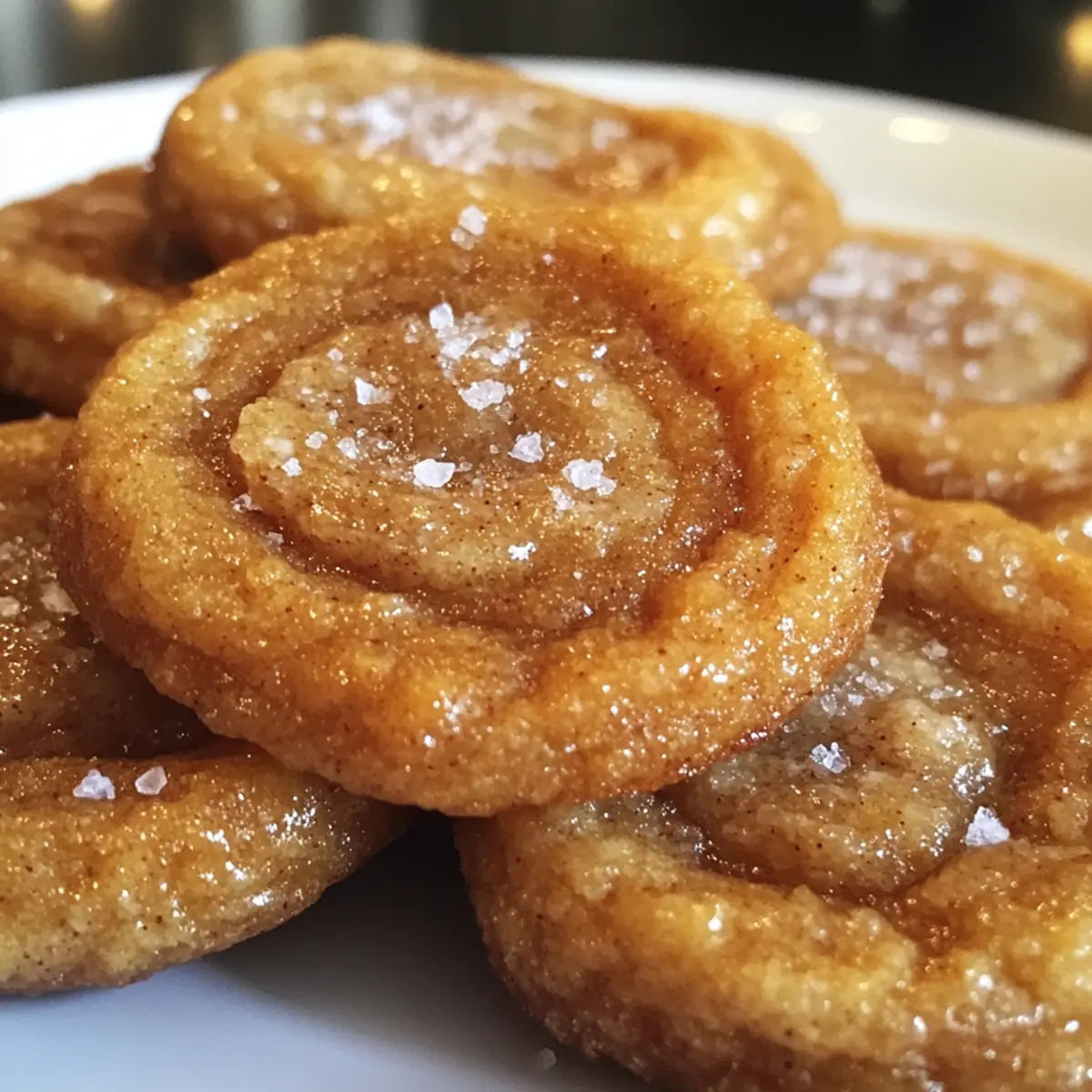 Salted Honey Cinnamon Cookies