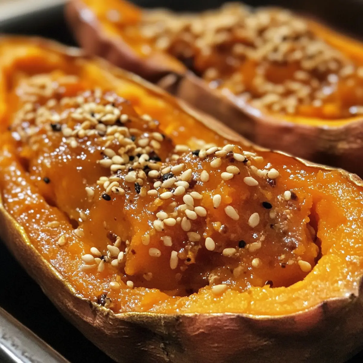 Miso Sweet Potatoes
