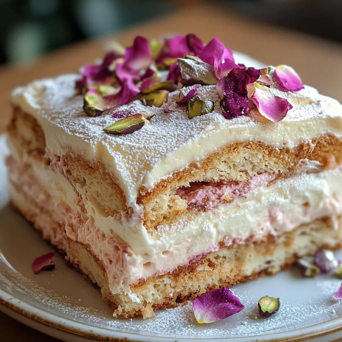 Rose Tiramisu