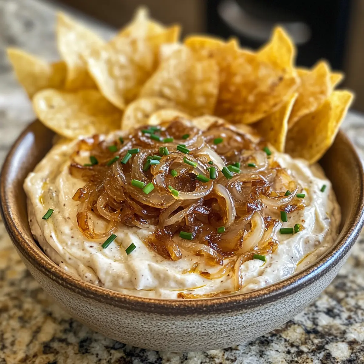 Bobby Flay Caramelized Onion Dip