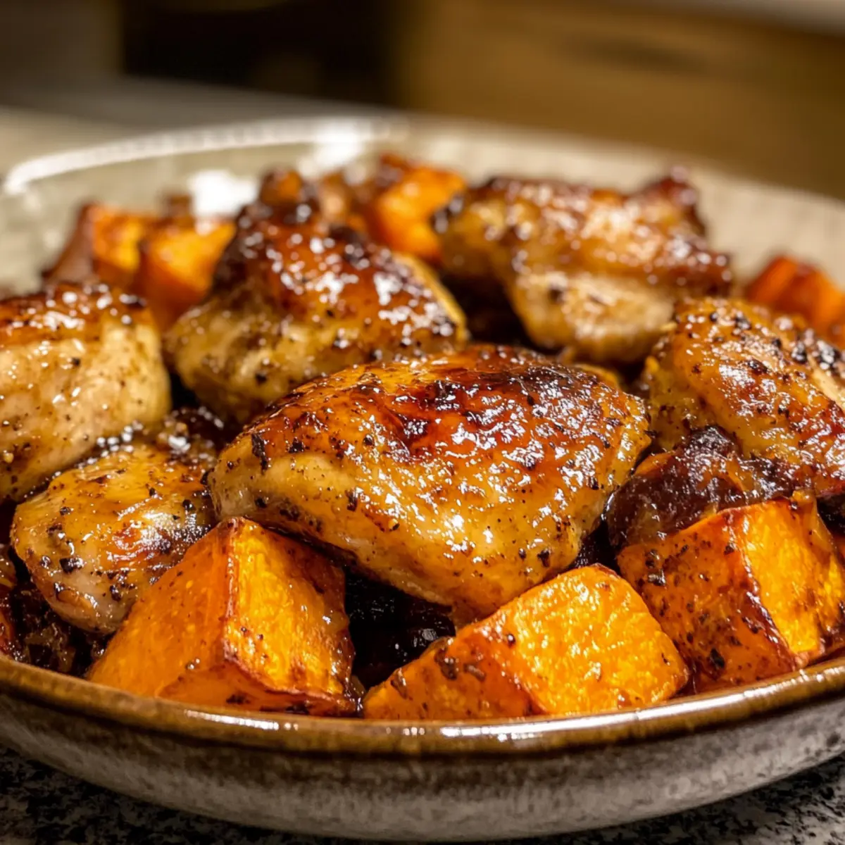 Maple Dijon Chicken Bowl