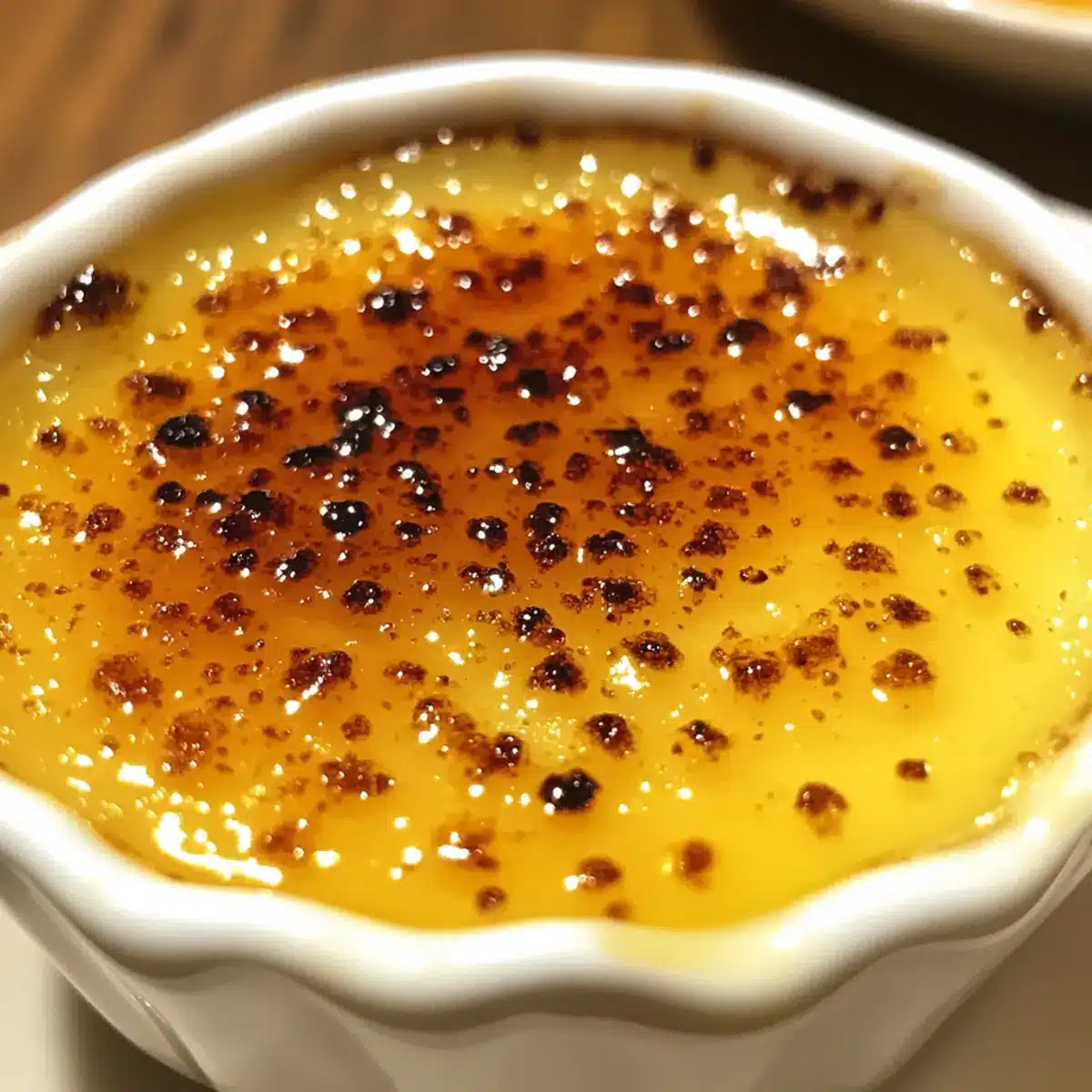 Thai Tea Creme Brulee