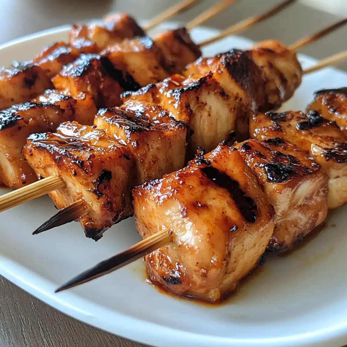 Filipino Barbecue Chicken Skewers