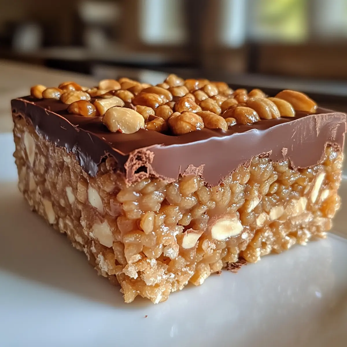 Snickers Rice Crispy Treats
