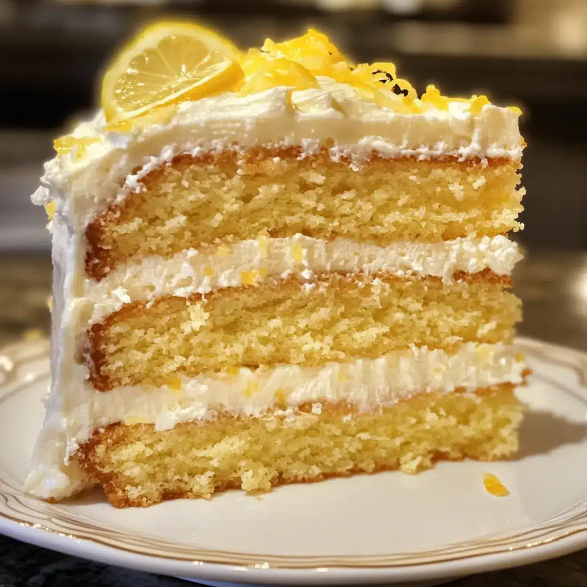 Limoncello Mascarpone Cake