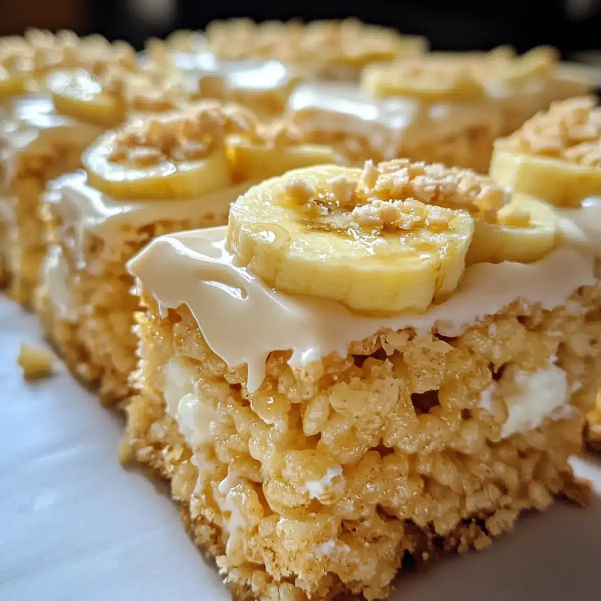 Banana Pudding Rice Krispies