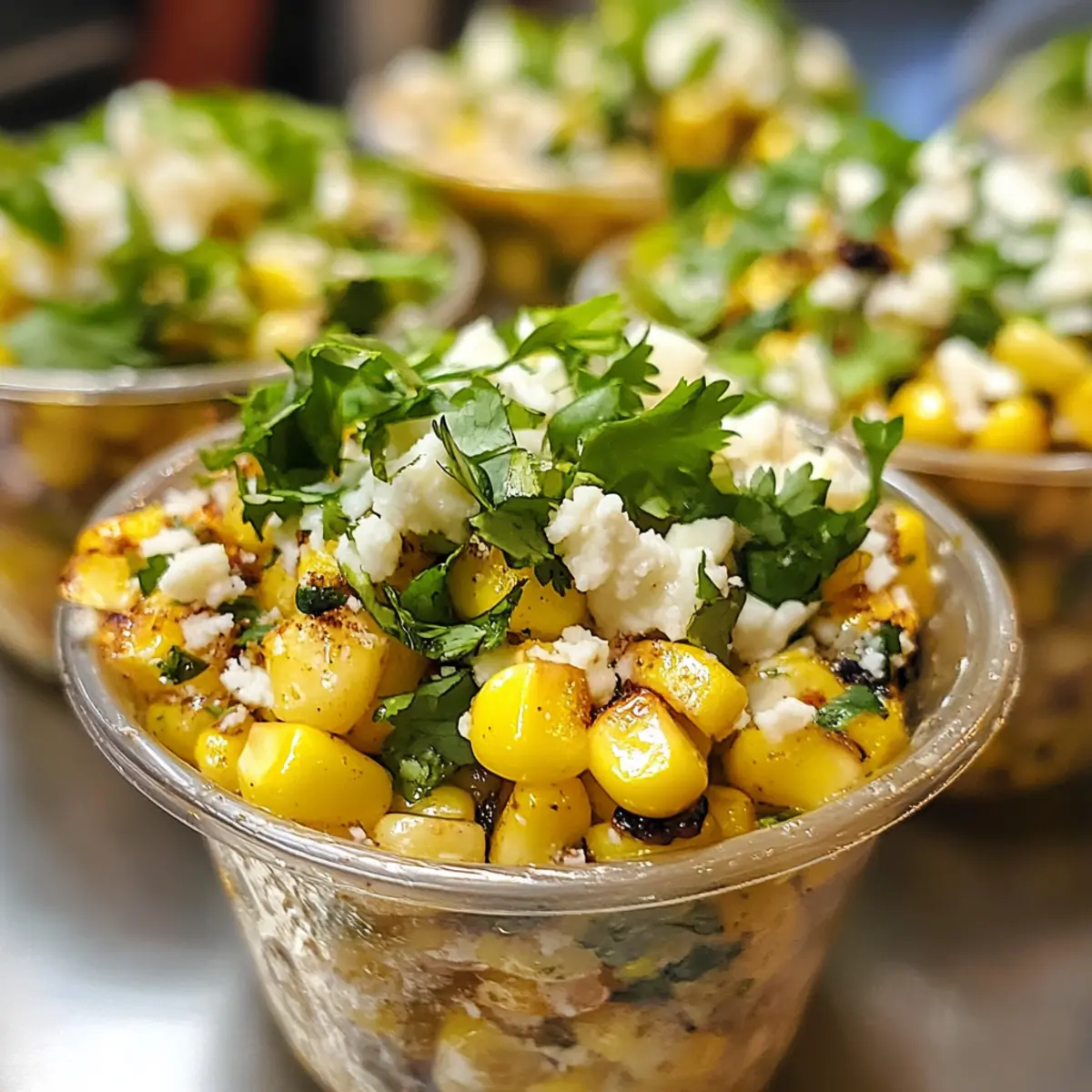 Loaded Street Corn Cups