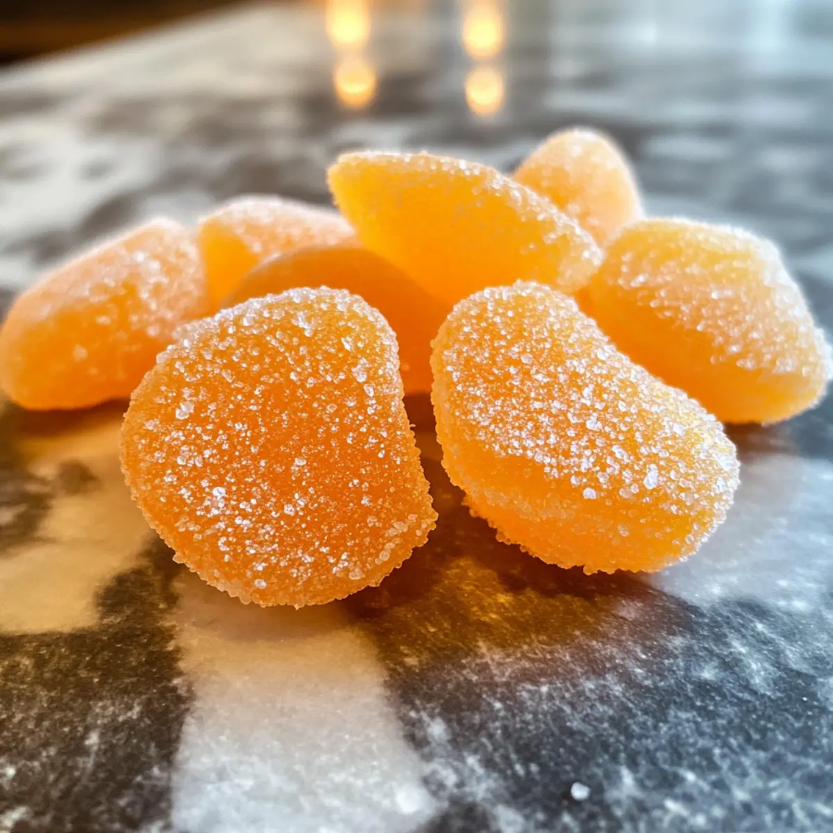 Homemade Orange Candy