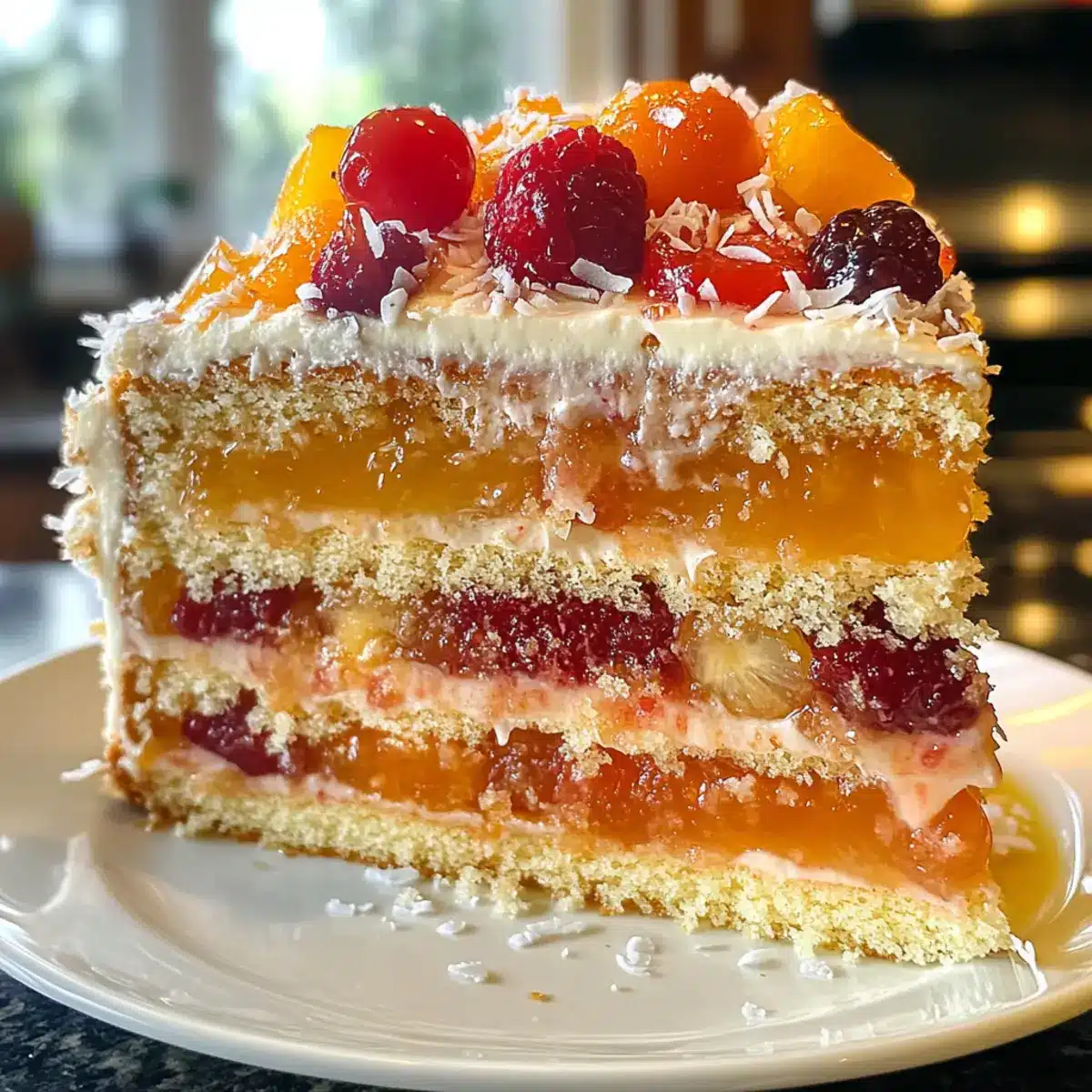 Ugly Duckling Cake
