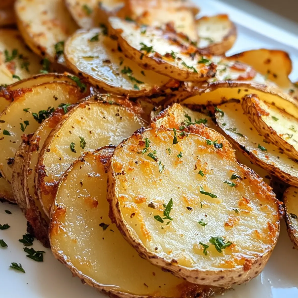 Air Fryer Sliced Potatoes