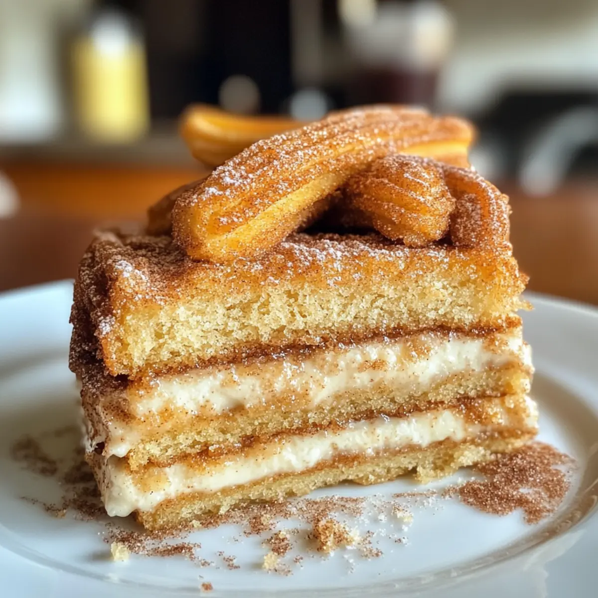Churro Three Milks Cake