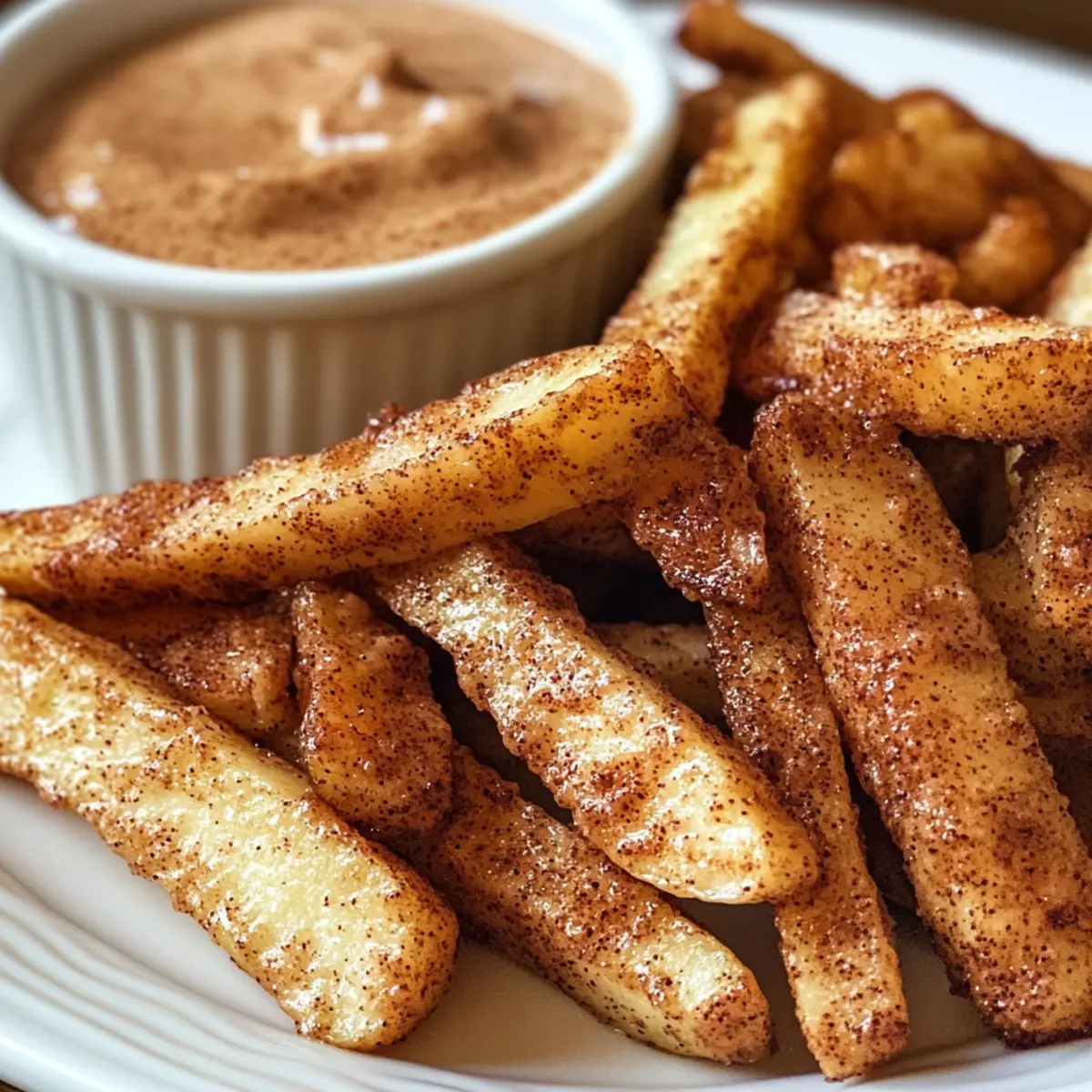 Crispy Air Fryer Apple Fries
