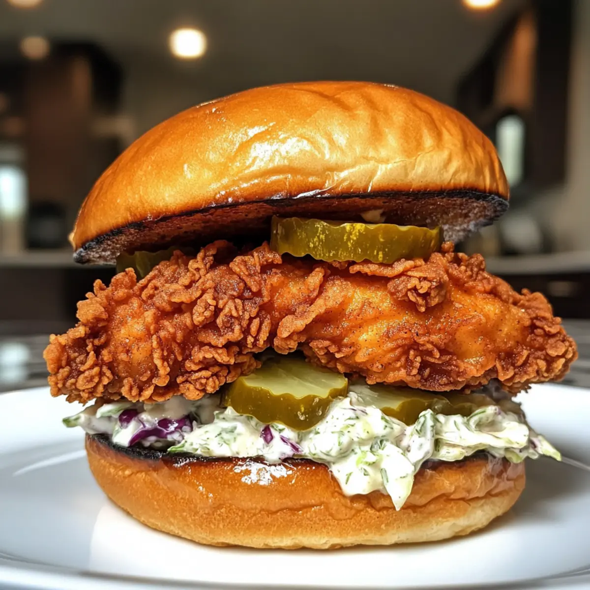 Fried Chicken Sandwich Bliss