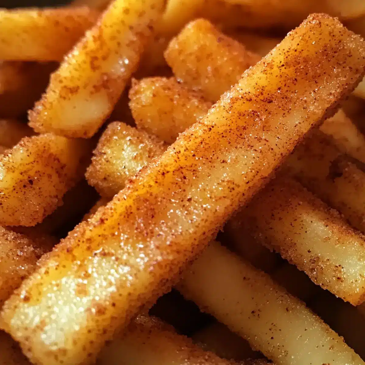 Crispy Air Fryer Apple Fries