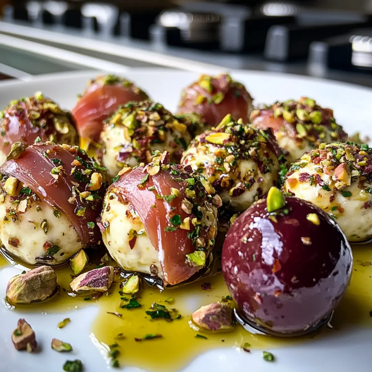 Goat Cheese & Prosciutto Bonbons