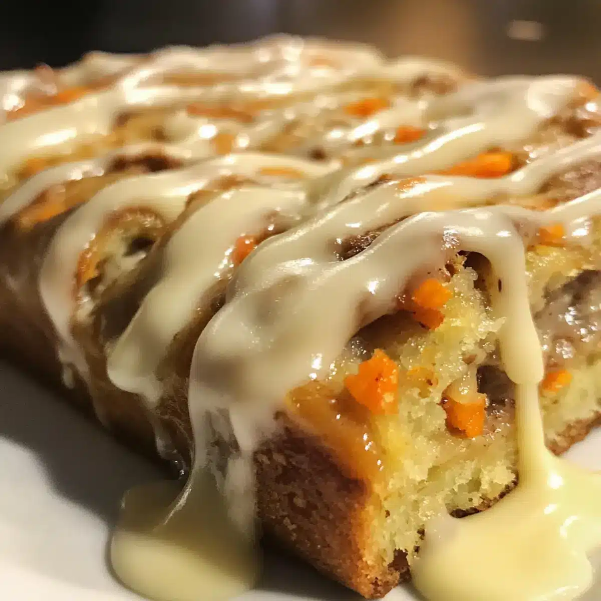 carrot cake cinnamon rolls