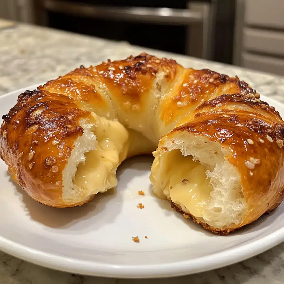 Cheese Stuffed Pretzels