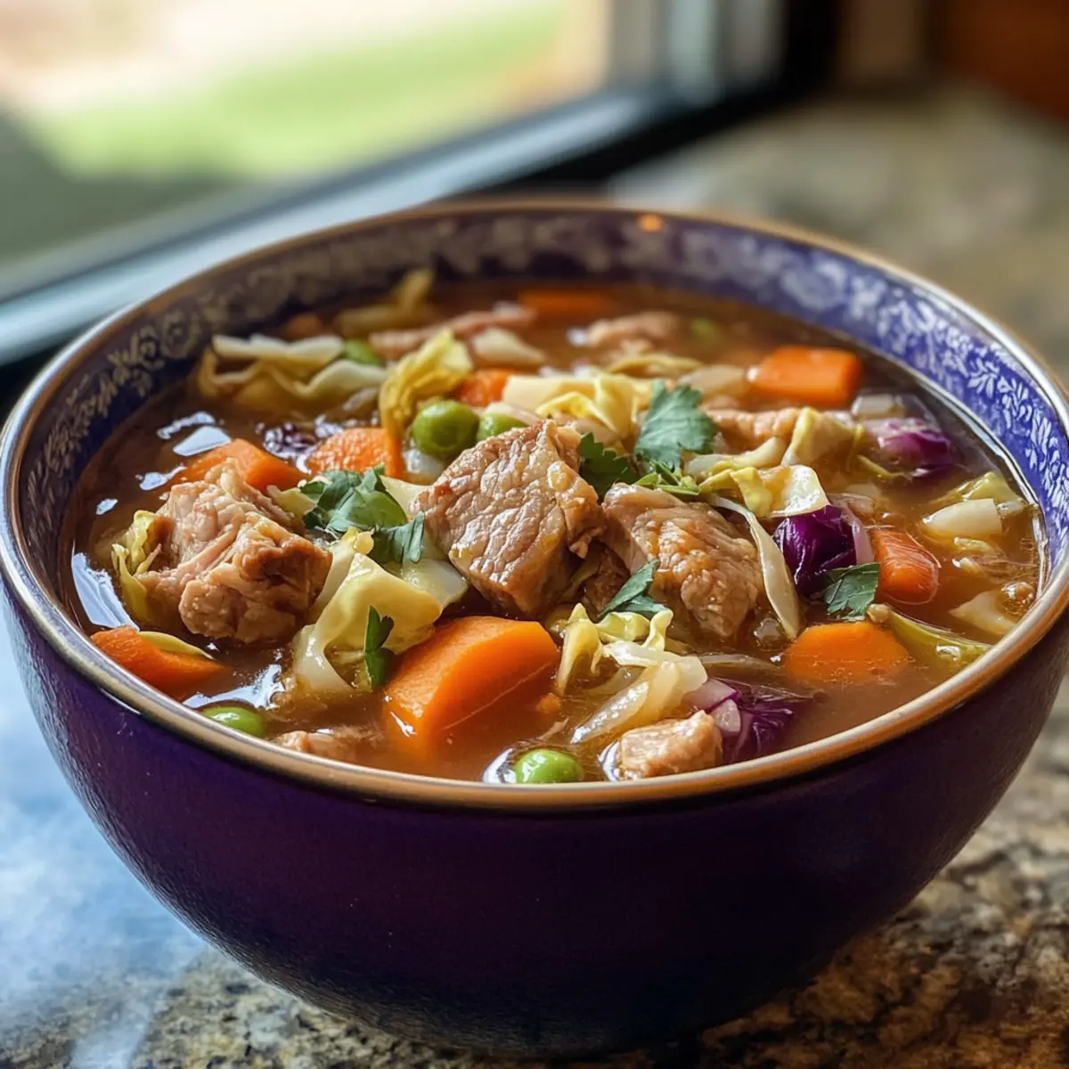 One-Pot Egg Roll Soup Cozy Comfort