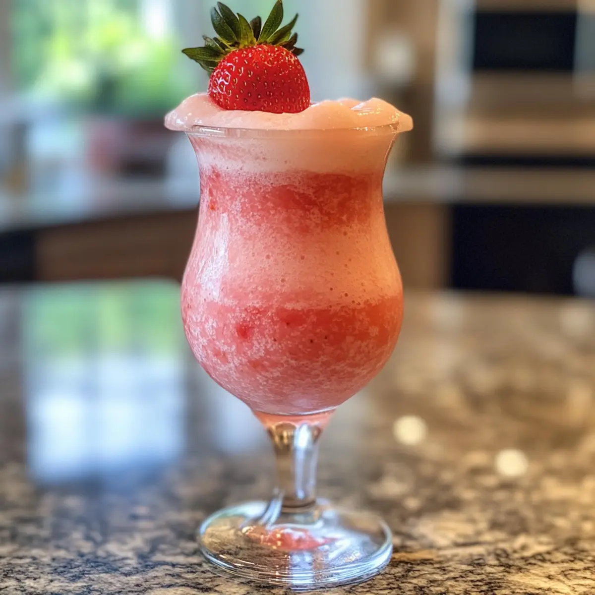 Refreshing Virgin Strawberry Pina Colada Mocktail