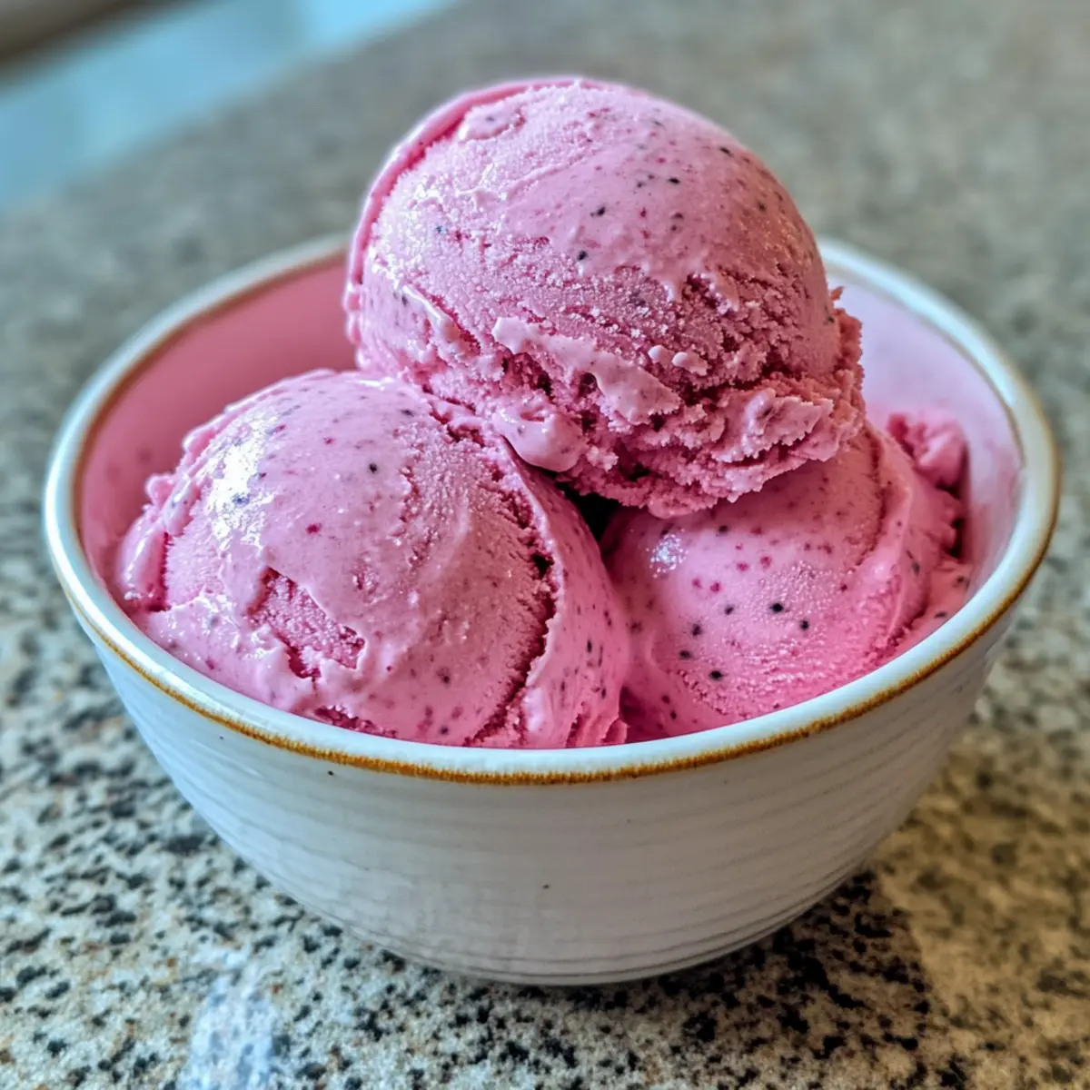 Dragon Fruit Ice Cream