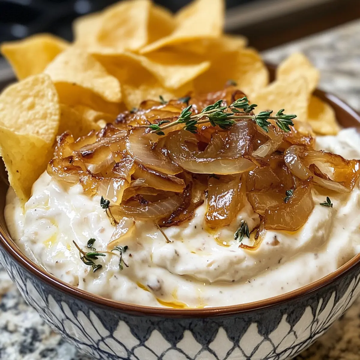 Bobby Flay Caramelized Onion Dip