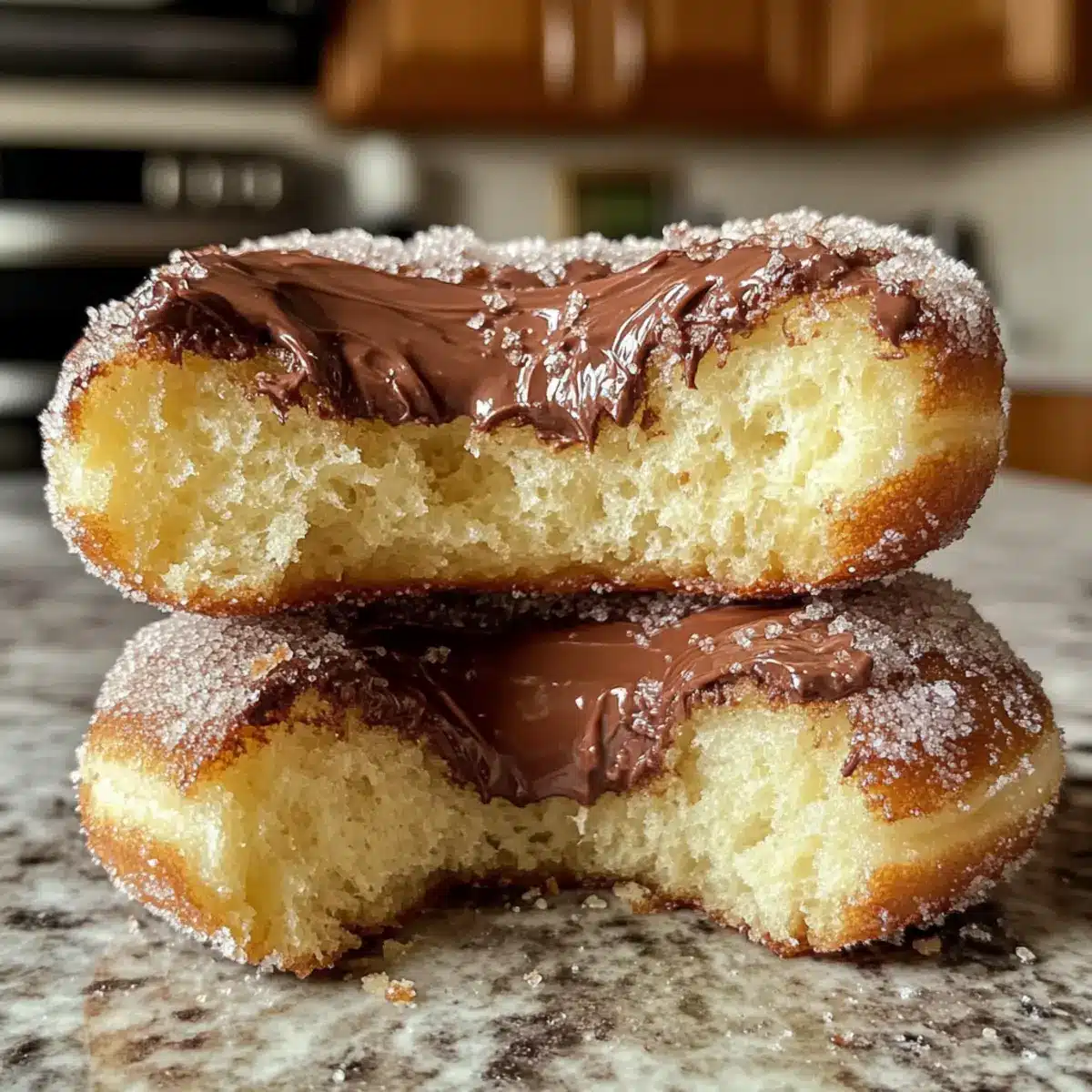 Nutella Filled Donuts